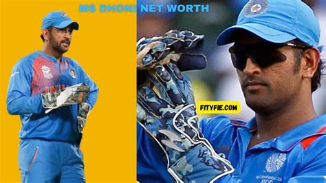 ms dhoni net worth in indian rupees